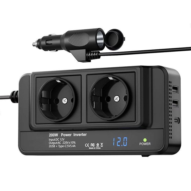 200W Car Inverter Car Socket A - Outdoor Power Adapter Usb C review and price