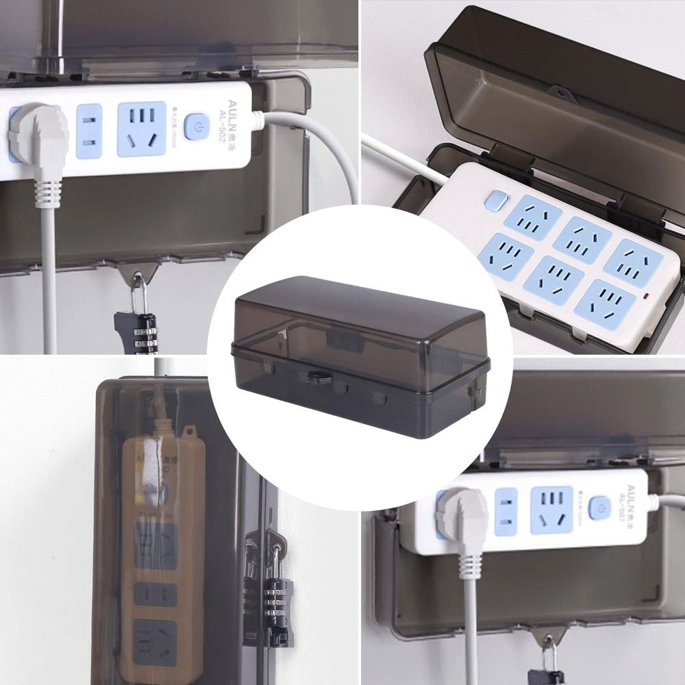 Durable Plastic Plug Box Anti- - Outdoor Power Strip Weatherproof review and price