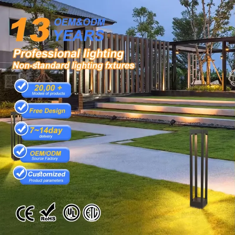 COB Chip LED Bollard Light IP6 - Ac Outdoor Power review and price