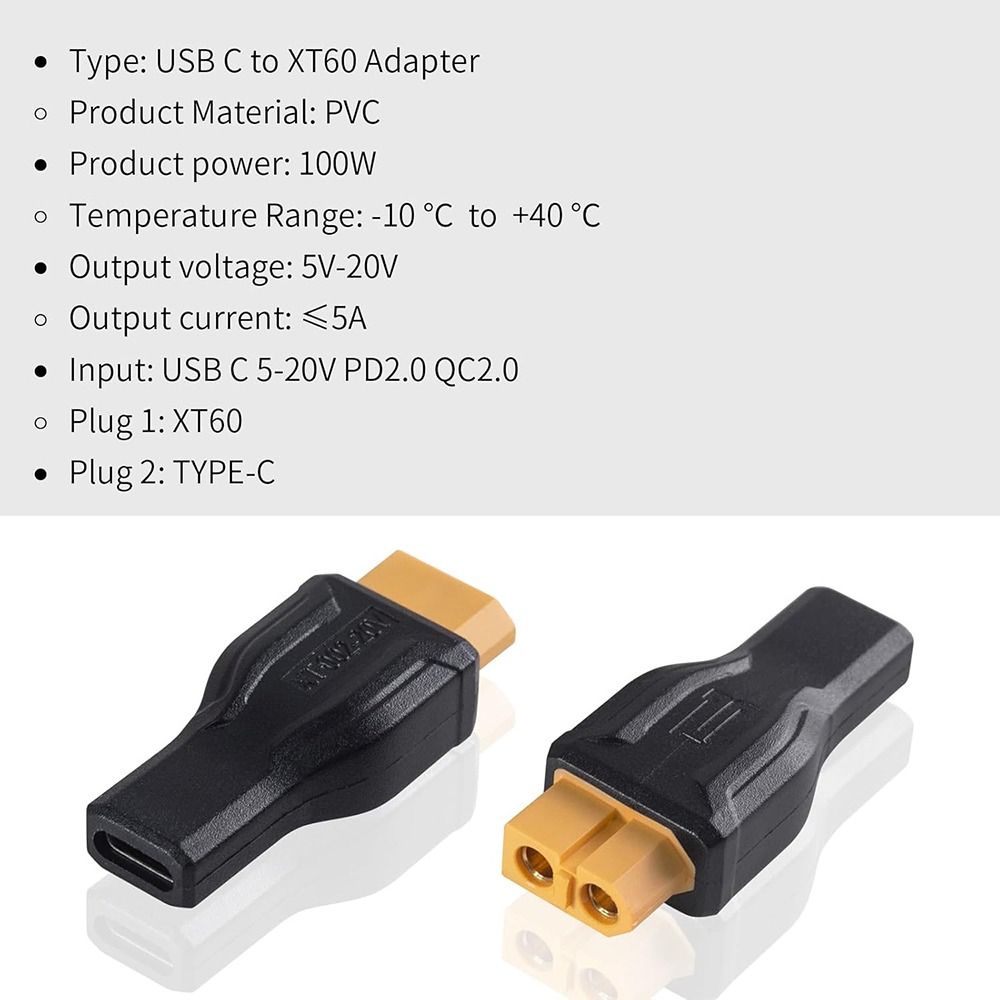 5525 7450 USB C to XT60 Adapte - Outdoor Power Adapter Usb C review and price