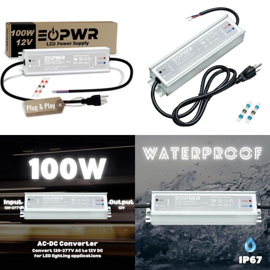 LED Driver Waterproof IP67 Pow - Ac Outdoor Power review and price