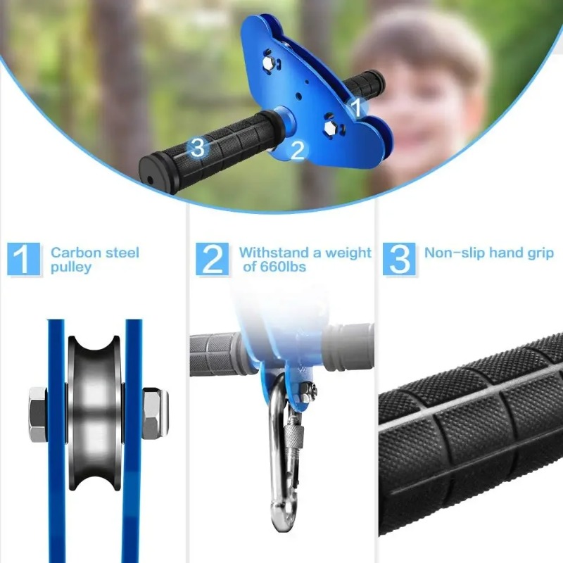 30m hot sale outdoor zip line  - Outdoor Power Tool Kit review and price