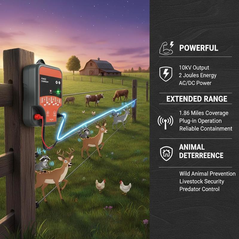 Livestock Energizer 10kV 2J Fo - Ac Outdoor Power review and price